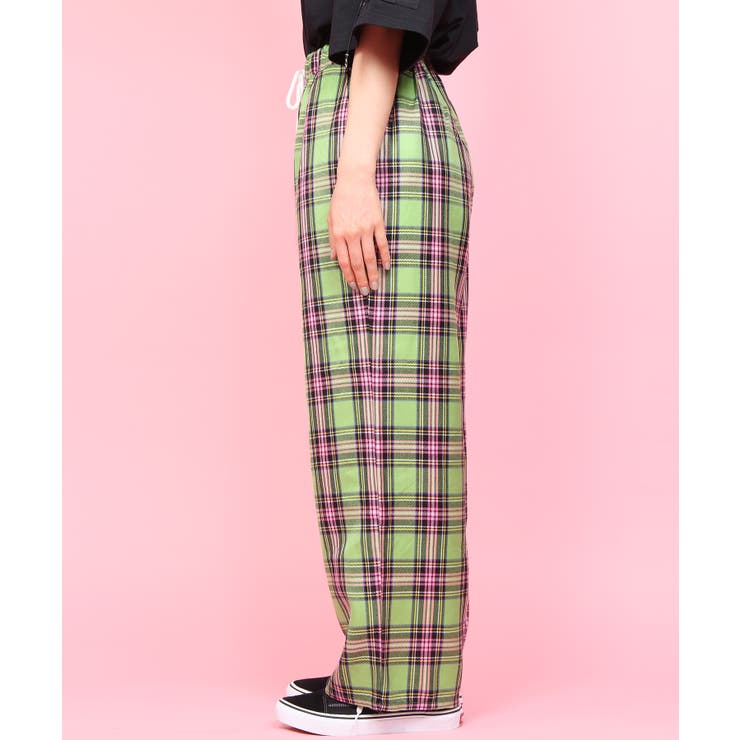 WC】カラフルチェックパンツ[品番：WG010038436]｜WEGO【WOMEN