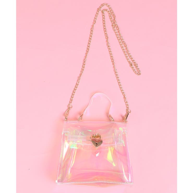 ガラ1 | 【WC】ハートカギクリアショルダー | WEGO【WOMEN】