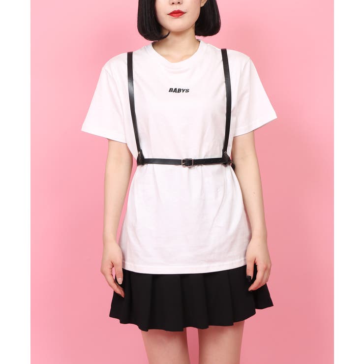 【WC】ハーネスツキTシャツ | WEGO【WOMEN】 | 詳細画像2 