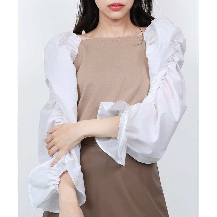 WC】袖コンシャススウェット 韓国 韓国ファッション[品番：WG010076559  