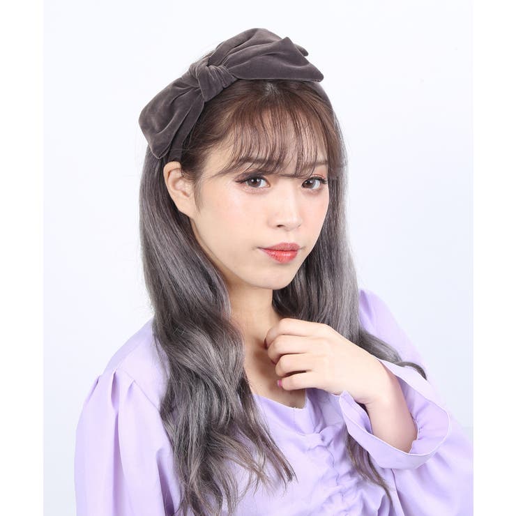 Wc ベロアリボンカチューシャ 品番 Wg Wego Women ウィゴー のレディースファッション通販 Shoplist ショップリスト