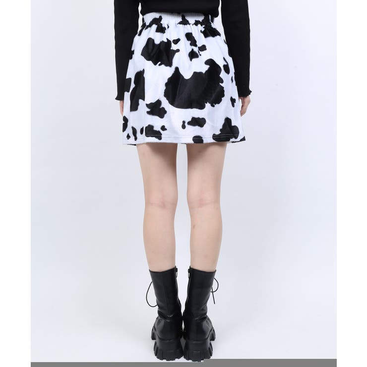【WC】牛柄スカート | WEGO【WOMEN】 | 詳細画像3 