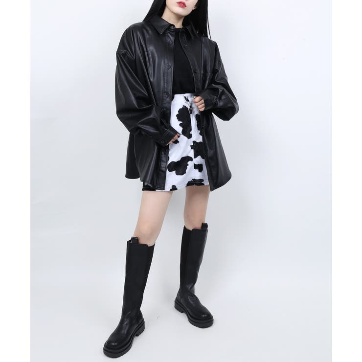 WC】牛柄スカート[品番：WG010077207]｜WEGO【WOMEN】（ウィゴー