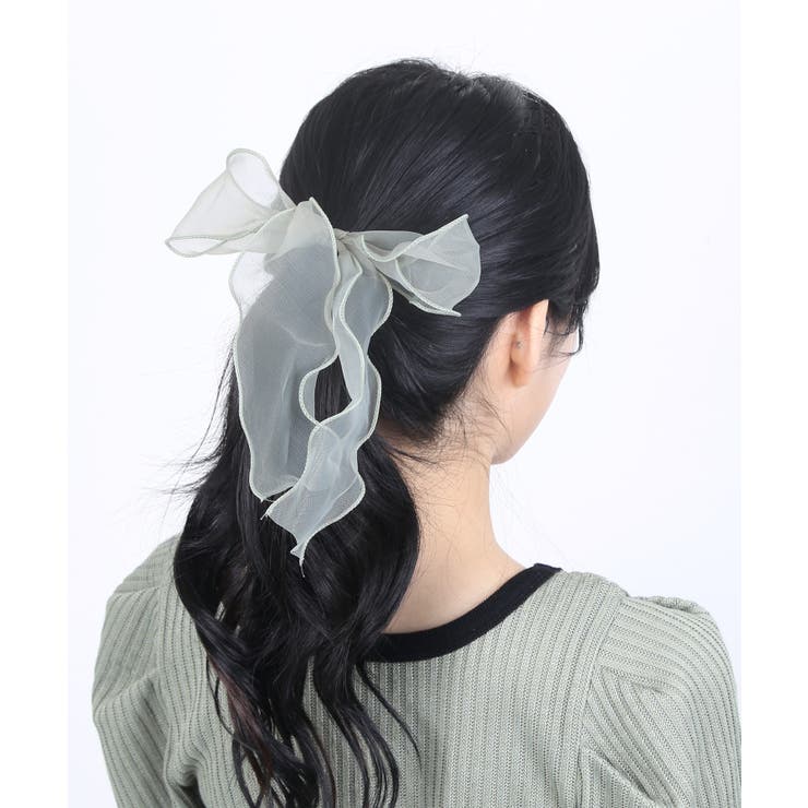 WC】シフォンリボンヘアゴム[品番：WG010077268]｜WEGO【WOMEN