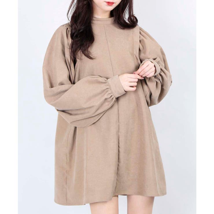 Wc ボリューム袖ロングスリーブワンピース 品番 Wg Wego Women ウィゴー のレディースファッション通販 Shoplist ショップリスト