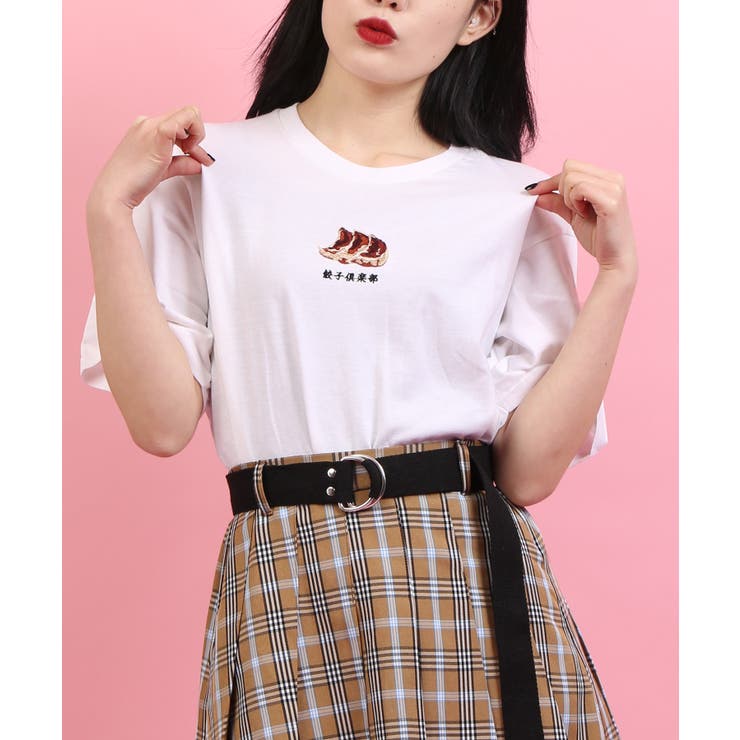 Wc 中華料理刺繍tシャツ 品番 Wg Wego Women ウィゴー のレディースファッション通販 Shoplist ショップリスト