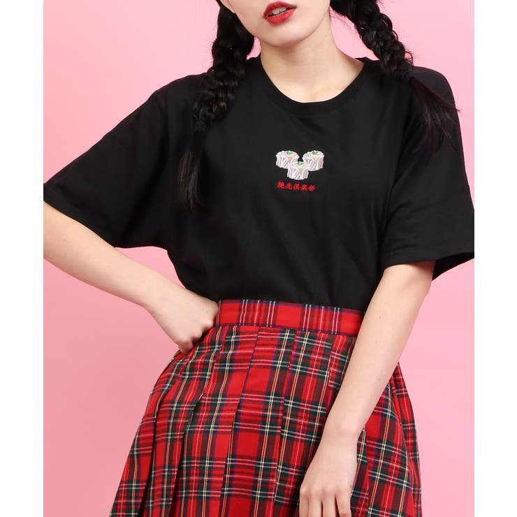 Wc 中華料理刺繍tシャツ 品番 Wg Wego Women ウィゴー のレディースファッション通販 Shoplist ショップリスト
