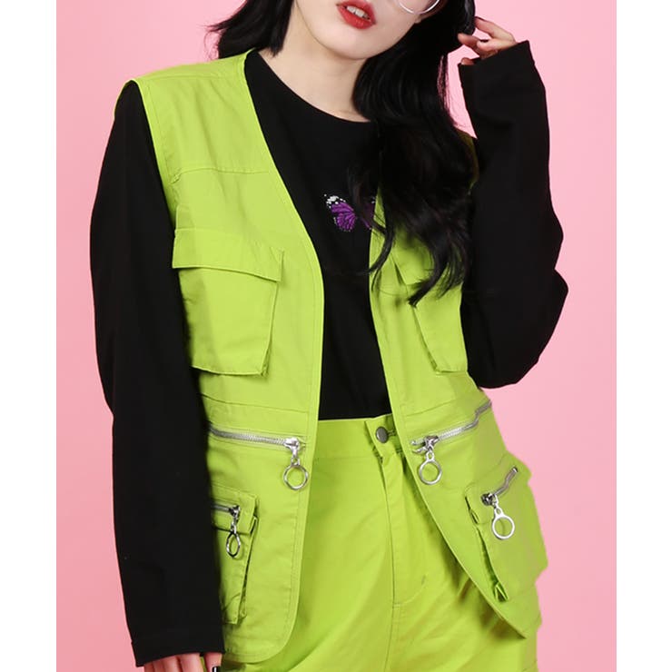 Wc ジップナイロンベスト 品番 Wg Wego Women ウィゴー のレディース ファッション通販 Shoplist ショップリスト