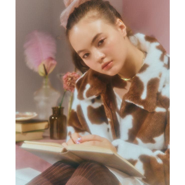 WC】牛柄エコファーブルゾン[品番：WG010076907]｜WEGO【WOMEN