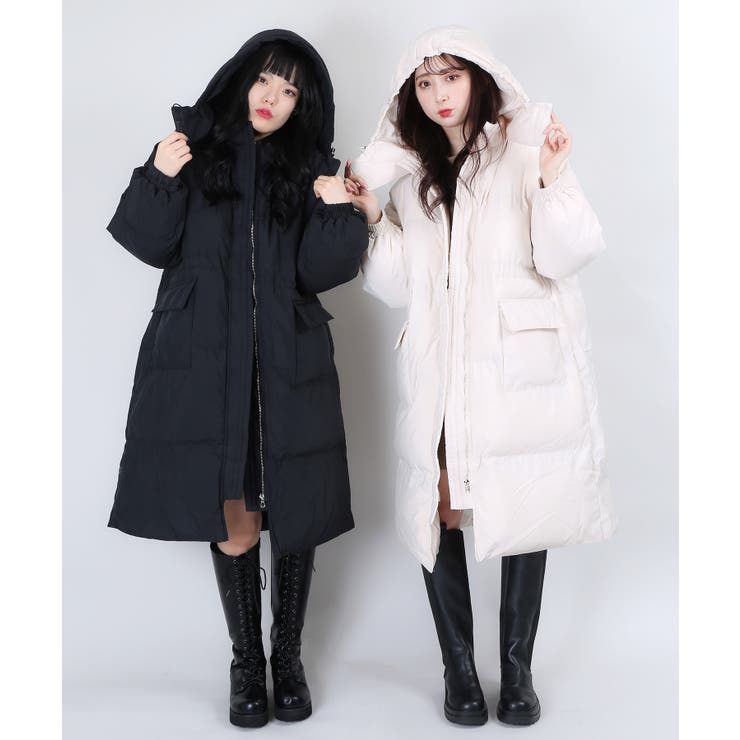 WC】中綿ロングブルゾン [品番：WG010077959]｜WEGO【WOMEN】（ウィゴー）のレディースファッション通販｜SHOPLIST（ショップリスト）