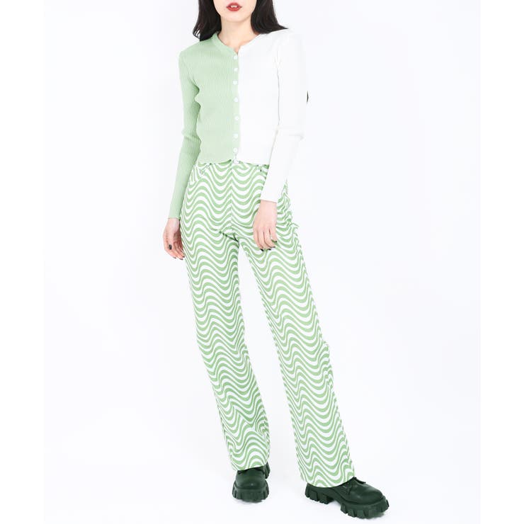 【WC】ウェーブデザインパンツ 韓国 韓国ファッション | WEGO【WOMEN】 | 詳細画像3 