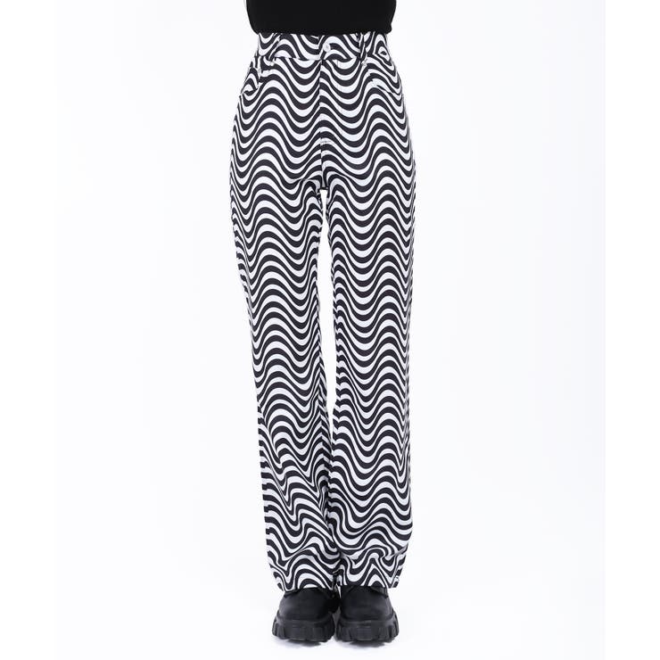 【WC】ウェーブデザインパンツ 韓国 韓国ファッション | WEGO【WOMEN】 | 詳細画像4 