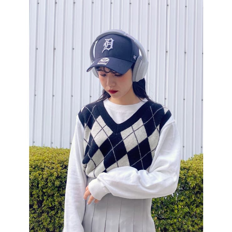 ☆ WAAC GOLF ☆ ワック韓国 レディース 春用ニットベスト