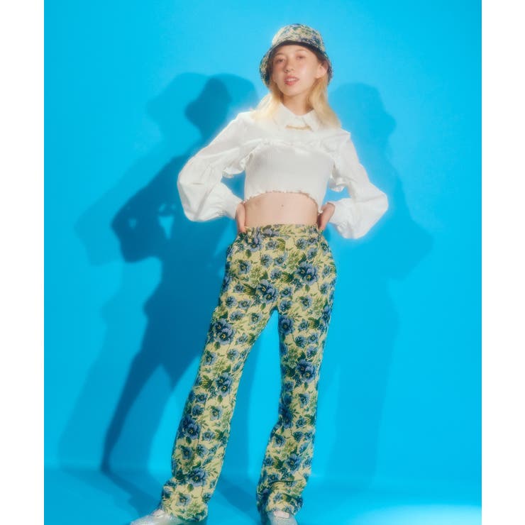 WC】フラワーゴブランパンツ[品番：WG010082212]｜WEGO【WOMEN