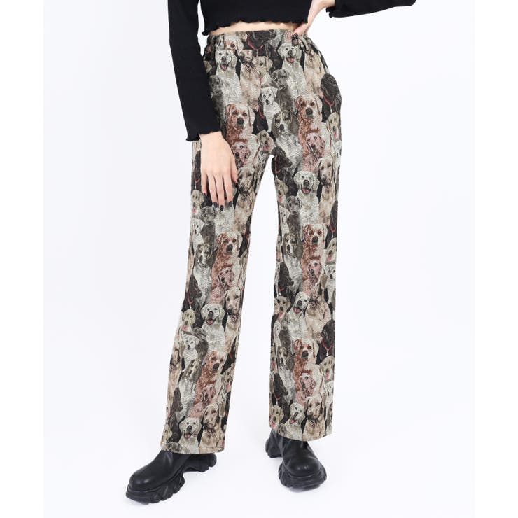 WC】アニマルゴブランパンツ[品番：WG010082211]｜WEGO【WOMEN