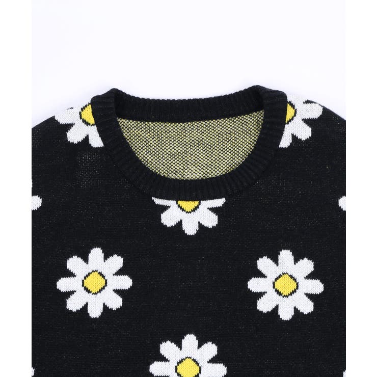 WC】マーガレットパターンニット[品番：WG010082715]｜WEGO【WOMEN