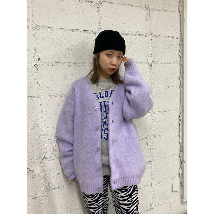 【WC】モヘアタッチビッグカーデ[品番：WG010083019]｜WEGO【WOMEN】（ウィゴー）のレディースファッション通販｜SHOPLIST（ショップリスト）