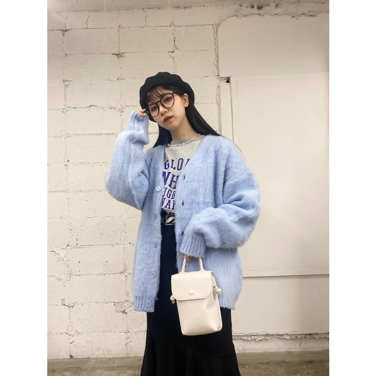 【WC】モヘアタッチビッグカーデ[品番：WG010083019]｜WEGO【WOMEN】（ウィゴー）のレディースファッション通販｜SHOPLIST（ショップリスト）