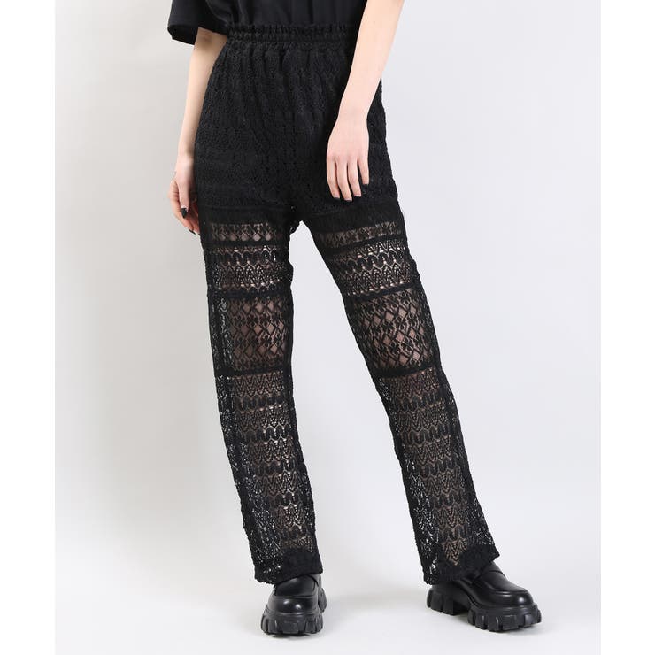 ブラック | 【WC】レースパンツ | WEGO【WOMEN】