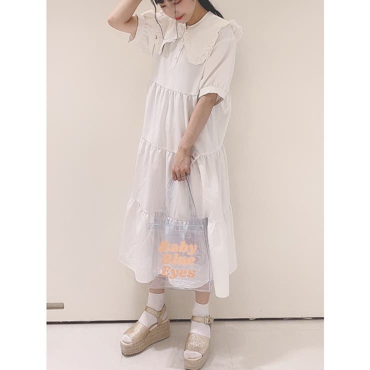 WC】半袖ティアードロングワンピース[品番：WG010078963]｜WEGO【WOMEN