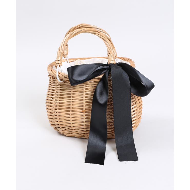 WC】リボン付きカゴバッグ[品番：WG010079206]｜WEGO【WOMEN