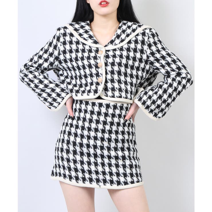 Wc 千鳥柄セットアップ 品番 Wg Wego Women ウィゴー のレディースファッション通販 Shoplist ショップリスト