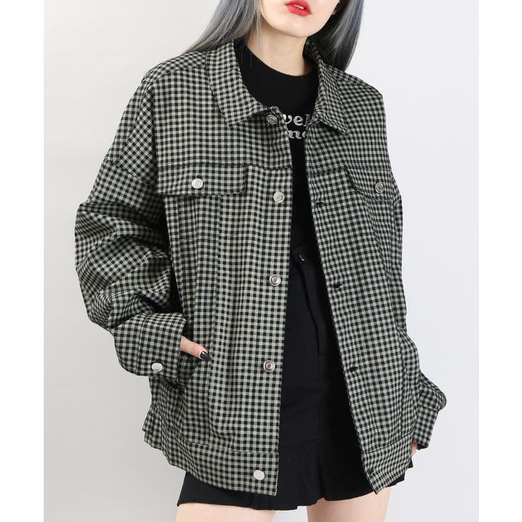 Wc ギンガムチェックジャケット 品番 Wg Wego Women ウィゴー のレディースファッション通販 Shoplist ショップリスト