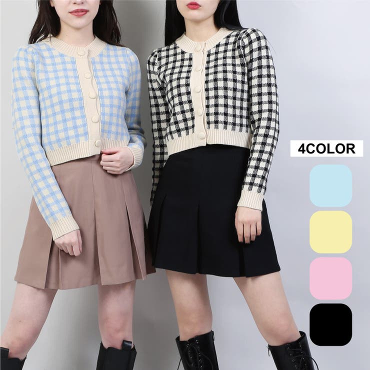 WC】ギンガムチェックカーデ[品番：WG010078894]｜WEGO【WOMEN