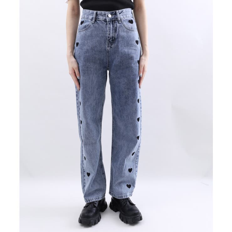 wunderlang┊︎3-4y┊︎ハートデニム wunderlang┊︎3-4y┊︎ハートデニム wunderlang┊︎3-4y