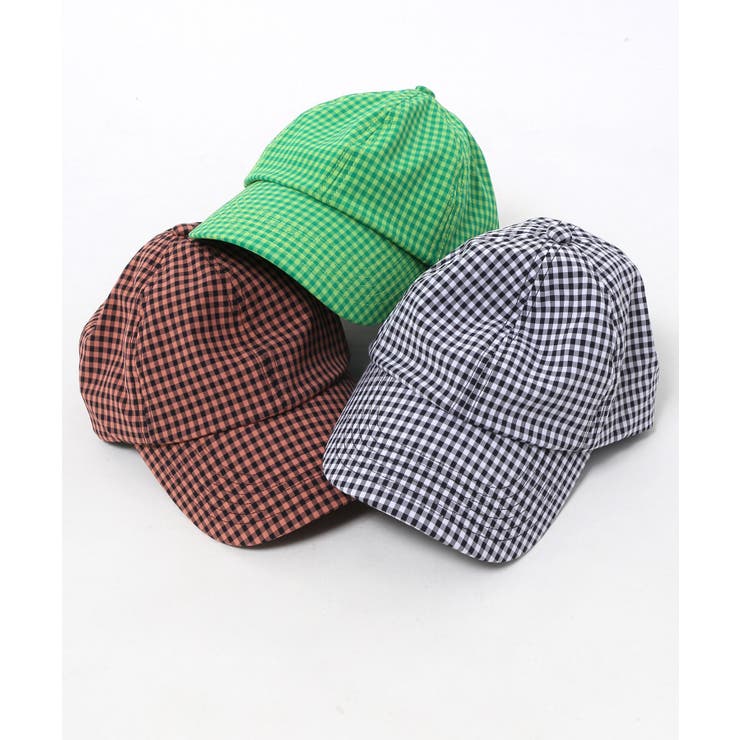 WC】ギンガムチェックキャップ[品番：WG010080473]｜WEGO【WOMEN