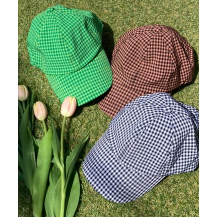 WC】ギンガムチェックキャップ[品番：WG010080473]｜WEGO【WOMEN