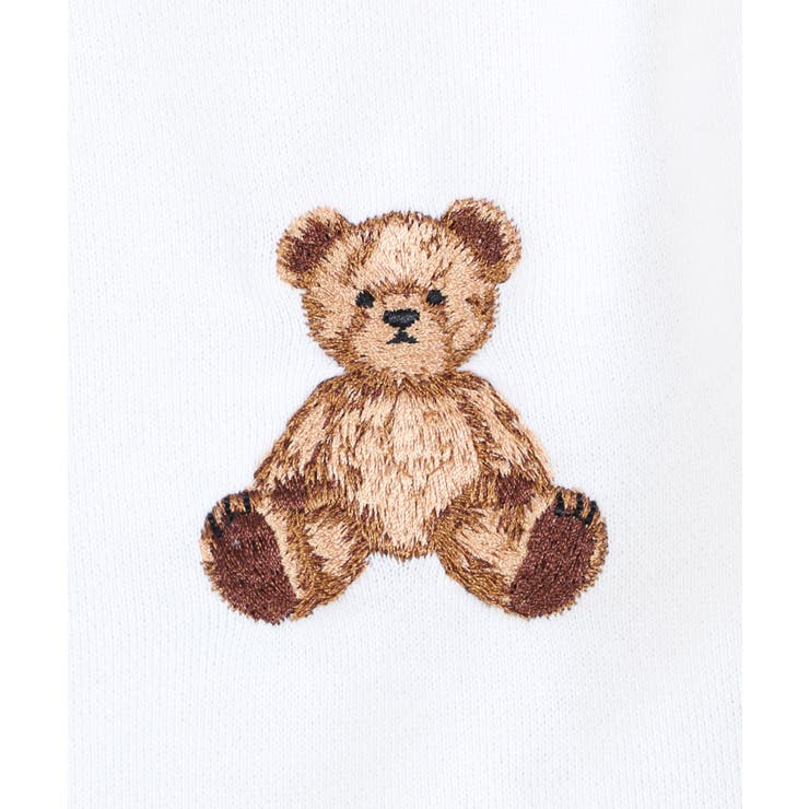 WC】クマ刺繍ショートスウェット[品番：WG010077905]｜WEGO【WOMEN