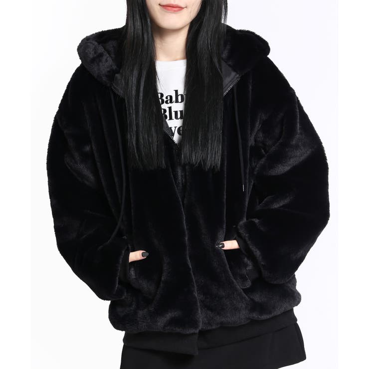WC】クマフェイクファーパーカー[品番：WG010082156]｜WEGO【WOMEN 