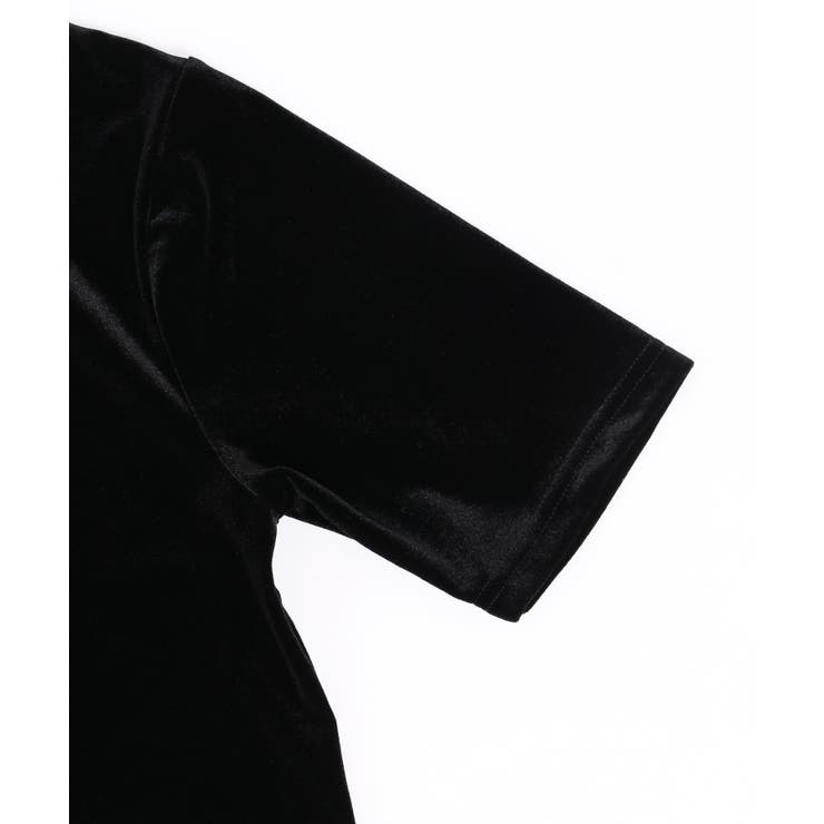 ✼ BLACK PEACE NOW * アームカバー付きベロア加工トップス NOVESSEL（ノベセル）の「A'GEM/9 × .kom『NOVESSEL/ノベセル