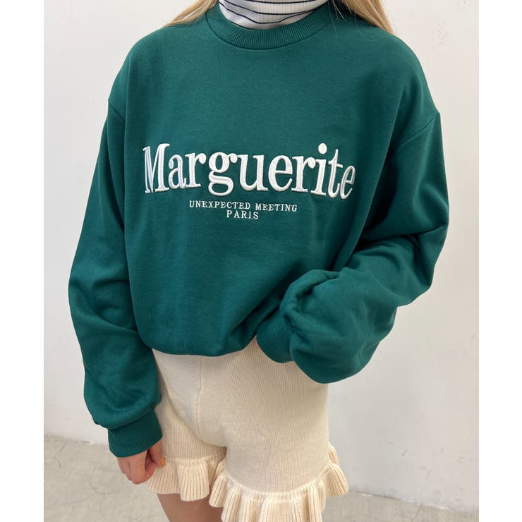 グリーン | 【WC】Margueriteスウェット 韓国 韓国ファッション | WEGO【WOMEN】