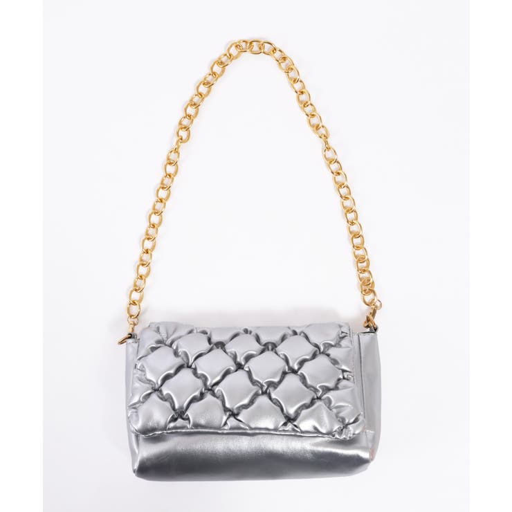 フェイクレザーポップコーンキルトバッグ 韓国 韓国ファッション | WEGO【WOMEN】 | 詳細画像27 