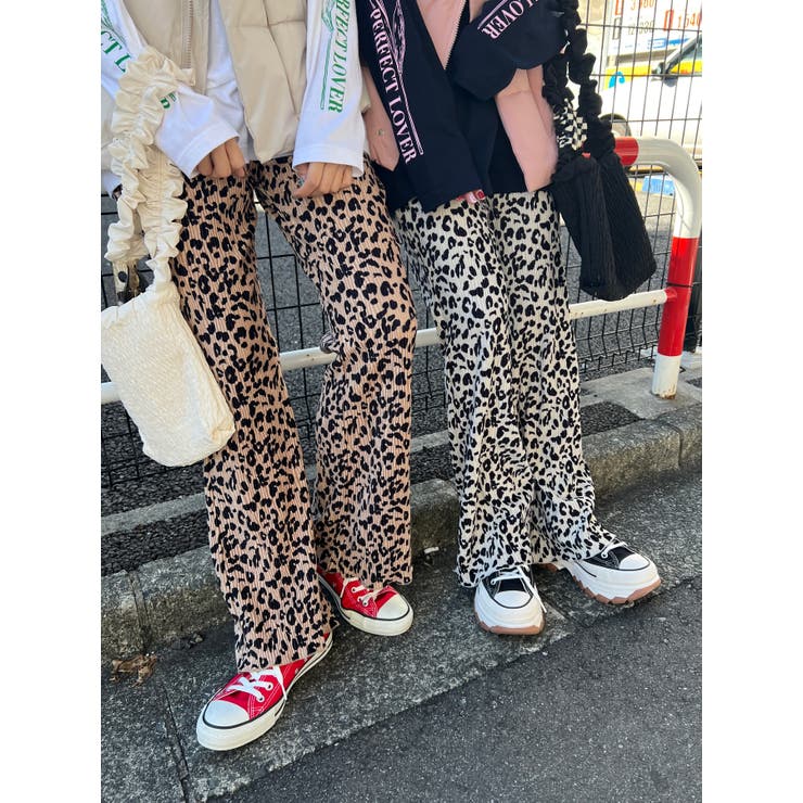 【WC】レオパードフレアパンツ 韓国 韓国ファッション ヒョウ柄  フレアパンツ[品番：WG010086295]｜WEGO【WOMEN】（ウィゴー）のレディースファッション通販｜SHOPLIST（ショップリスト）