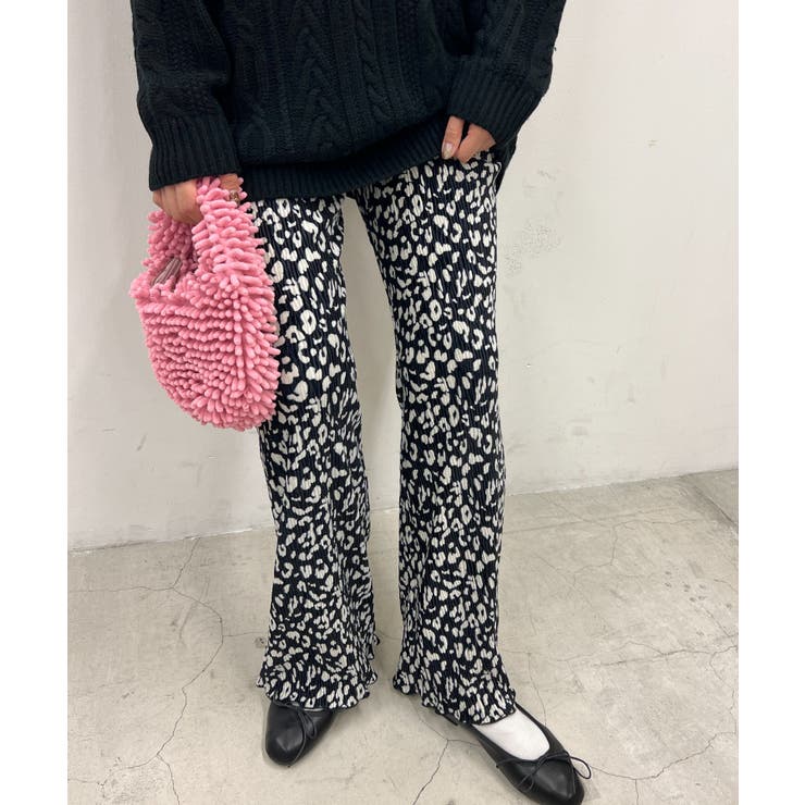 【WC】レオパードフレアパンツ 韓国 韓国ファッション ヒョウ柄  フレアパンツ[品番：WG010086295]｜WEGO【WOMEN】（ウィゴー）のレディースファッション通販｜SHOPLIST（ショップリスト）