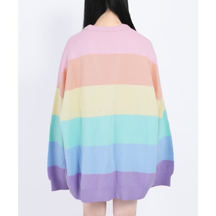 WC】レインボーニットカーデ[品番：WG010083617]｜WEGO【WOMEN