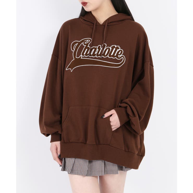 Wc ロゴビッグプルパーカー 韓国 韓国ファッション 品番 Wg Wego Women ウィゴー のレディースファッション通販 Shoplist ショップリスト