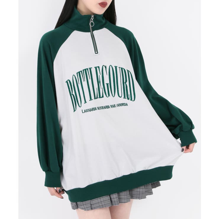 WC】ハーフジップビッグスウェット 韓国  韓国ファッション[品番：WG010083718]｜WEGO【WOMEN】（ウィゴー）のレディースファッション通販｜SHOPLIST（ショップリスト）