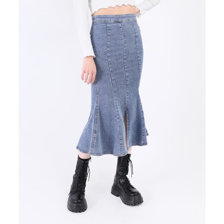 Wc ジップマーメイドスカート 品番 Wg Wego Women ウィゴー のレディースファッション通販 Shoplist ショップリスト