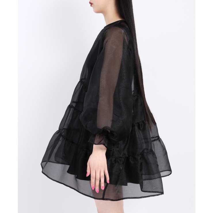 Uhr ティアードワンピース　yellow&black 3-4Y SHIPS any（シップス エニィ）の「SHIPS any: SPRINTEX フラワー