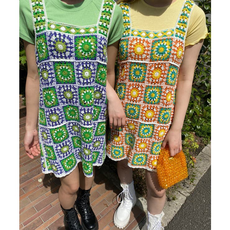 WC】クロシェキャミワンピース[品番：WG010084747]｜WEGO【WOMEN