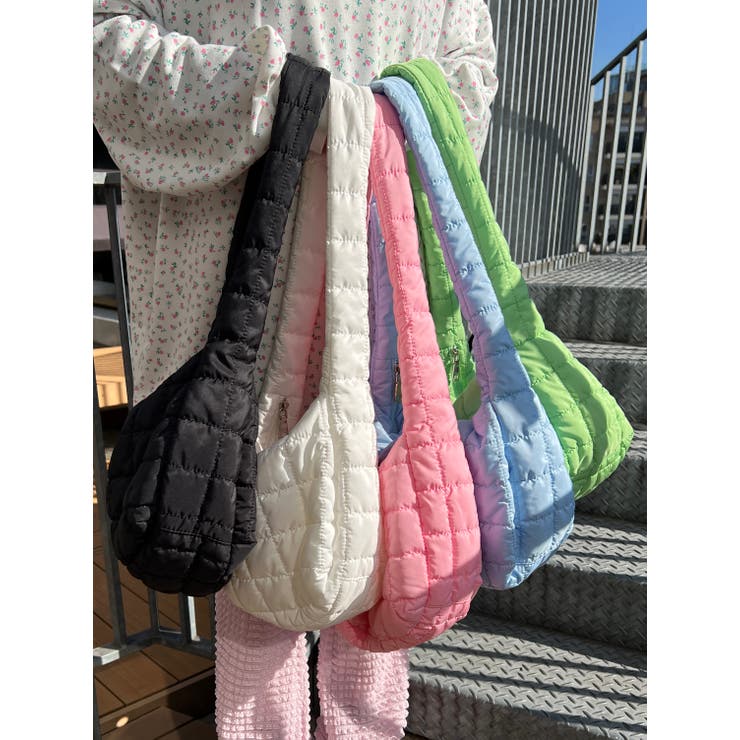 キルトショルダーバッグ 韓国 韓国ファッション | WEGO【WOMEN】 | 詳細画像1 