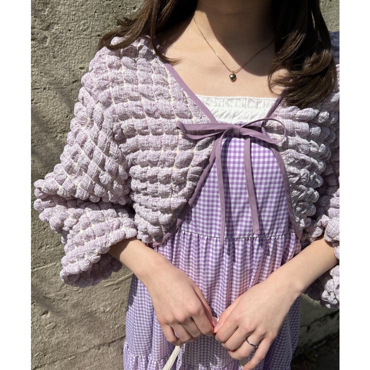 ぽこぽこショートカーディガン 韓国 韓国ファッション | WEGO【WOMEN】 | 詳細画像11 