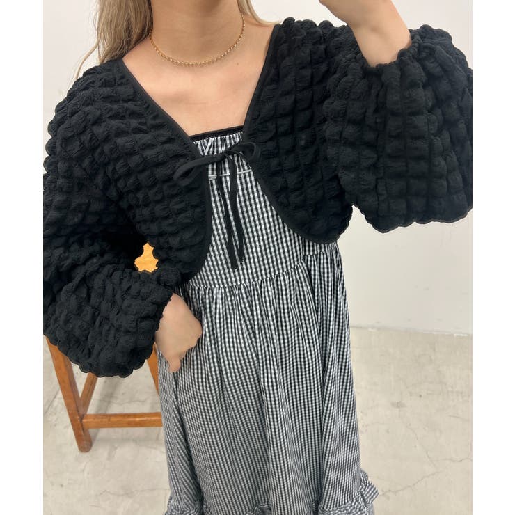 ぽこぽこショートカーディガン 韓国 韓国ファッション | WEGO【WOMEN】 | 詳細画像24 