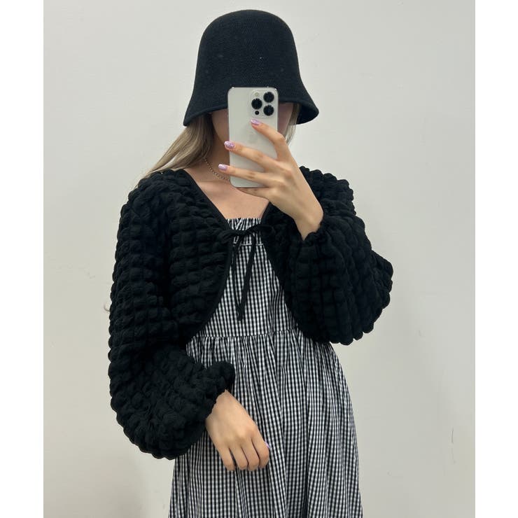 ぽこぽこショートカーディガン 韓国 韓国ファッション | WEGO【WOMEN】 | 詳細画像25 