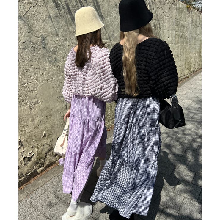 ぽこぽこショートカーディガン 韓国 韓国ファッション | WEGO【WOMEN】 | 詳細画像35 