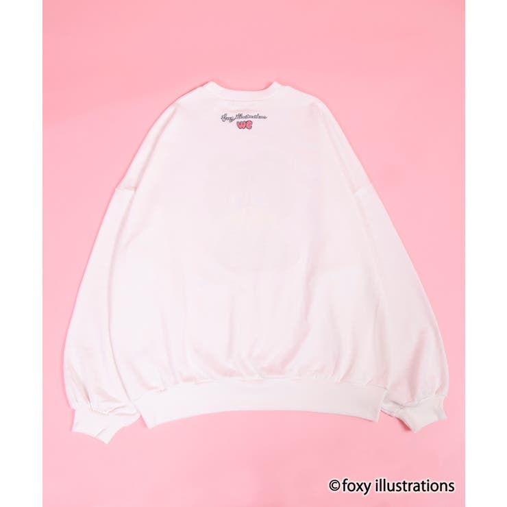 WC】【foxy illustrations WC】プリントスウェット[品番
